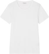 Marc O’Polo Tshirt, Short Sleeve, Round Neck Kvinde White Kortærmede T...