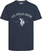 U.S. Polo Assn. Uspa Tshirt Archibald Men Mand 19-4020tcx Dark Sapphir...