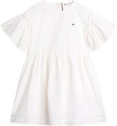 Tommy Hilfiger Broderie Anglaise Dress SS Str 10 år / 140 cm - Ancient...