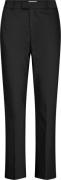 Mos Mosh Ellen Night Pant Kvinde Black Bukser Med Lige Ben Str 40/Regu...