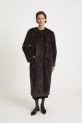 Stylein Haga Coat Kvinde Brown Overgangsjakker Str L - hos Magasin