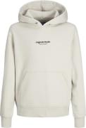 Jack & Jones Jorvesterbro Sweat Hood Noos JNR Str 128 - Moonbeam/loose...