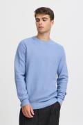 Casual Friday Cfkarl 0160 Structured Crew Neck kn Mand Country Blue Sw...