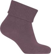 Melton Cotton Socks With Antislip Str 23/26 - Blå Strømper hos Magasin