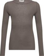 Rosemunde Wool Oneck Str 128 Piger - Falcon Langærmede T-shirts hos Ma...