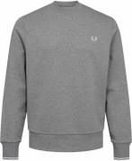 Fred Perry M7535 Mand Steel Marl Sweatshirts Str XL - hos Magasin