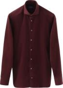 ETON Fine Whale Corduroy Shirt, Dark RED Mand Rød Langærmede Skjorter ...