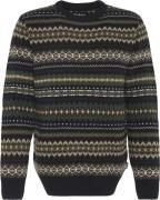 Barbour Barbour Case Crew Fair Mand Bk52 Sweaters Str L - Uld hos Maga...