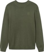 BLS Hafnia Emmet Knit Mand Green Sweaters Regular Fit Str S - hos Maga...