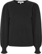 Soft Rebels Sranalia Knit Kvinde Black Sweaters Str L - hos Magasin