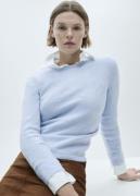 MANGO Sweater. - Seeds Kvinde Lt-pastel Blue Sweaters Str L - hos Maga...