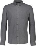 Lindbergh Brushed Twill Shirt L/S Mand Grå Langærmede Skjorter Str L -...