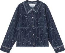 Résumé Tampars Jacket Kvinde Dark Denim Overgangsjakker Str 40 - hos M...