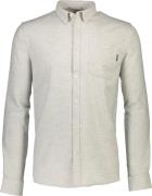 Lindbergh Brushed Twill Shirt L/S Mand Grå Langærmede Skjorter Str L -...