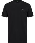 BOSS Tee Mand Sort Kortærmede T-shirts Str L - hos Magasin