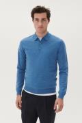 Matinique Maklint Mand Dust Blue Melange Sweaters Regular Fit Str L - ...