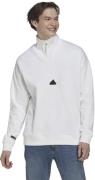 adidas 1/4 Zip Sweatshirt L - Sweatshirts Bomuld hos Magasin