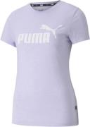 Puma Ess Logo Heather Tshirt L - Trænings T-shirts hos Magasin