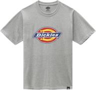 Dickies Icon Logo TEE Grey Melange Mand Gym Kortærmede T-shirts Str L ...