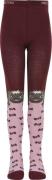 Melton Rabbit Tights Str 128 - Bordeaux Strømper Bomuld hos Magasin