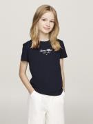 Tommy Hilfiger TH NYC Foil TEE SS Str 8 - Desert Sky Kortærmede T-shir...