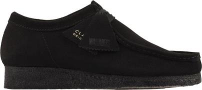 Clarks Originals Wallabee Black Sde, G, 7 Mand Black Suede Business Sk...