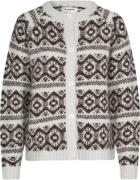 Lollys Laundry Novall Cardigan LS Kvinde Choco Cardigans Str XS - hos ...