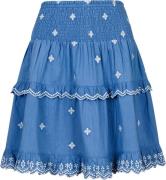 Neo Noir Lando Skirt Kvinde Dusty Blue Korte Nederdele Str 36 - hos Ma...