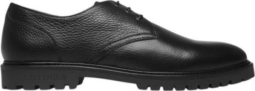 Les Deux Thatcher Grain Derby Shoe Mand Black Business Sko Str 41 - ho...