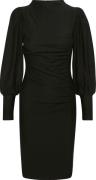 Gestuz Rifagz Puff Dress Kvinde Black Korte Kjoler Str L - hos Magasin