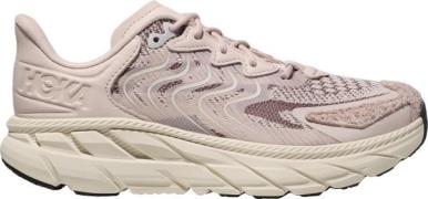 HOKA Clifton LS Kvinde Cosmic Pearl / Galaxy Sneakers Str 40 - Læder h...