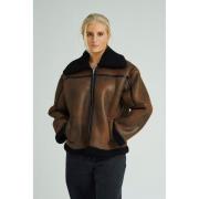 A-VIEW Alise Coat Kvinde Brown Overgangsjakker Str 40 - hos Magasin