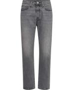 Levi's 501 Crop HIT THE Road BB Kvinde Sort Straight Jeans Str W32 / L...