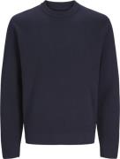 Jack & Jones Jprblamilano Stitch Knit Crew Neck Mand Night Sky Sweater...