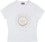 Juicy Couture Heritage Crown Tshirt Kvinde White Kortærmede T-shirts S...