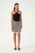 Karen by Simonsen Kbritt Skirt Kvinde Thunderstorm Korte Nederdele Reg...