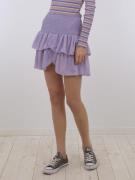 Neo Noir Carin R Skirt Kvinde Lavender Korte Nederdele Str 40 - Polyes...