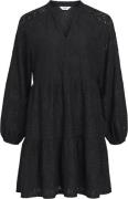 Object Objfeodora GIA L/S Dress Noos Kvinde Black Korte Kjoler Str L -...