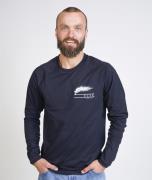 ELSK Stærk Vind CH Men's Lightweight Crewneck Mand 100 Dark Navy Sweat...