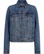 Levi's Original Trucker Soft AS Butte Kvinde Blå Overgangsjakker Str L...