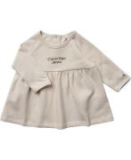 CK Kids Newborn Long Sleeve Dress With Logo Str 92 - Pgb Kjoler hos Ma...