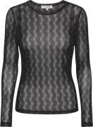 A-VIEW Evalla Blouse Kvinde Black Toppe Str 40 - hos Magasin