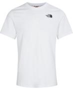 The North Face M s/s red box tee tnf White Mand Hvid Kortærmede T-shir...