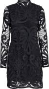 Minus Mskarisa Short Lace Dress Kvinde Black Korte Kjoler Str 40 - hos...