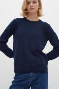 InWear Lukkaiw Crewneck Pullover Premium - 100% Cashmere Kvinde Marine...