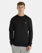 Lyle & Scott Crew Neck Sweatshirt Mand Jet Black Sweatshirts Str L - h...