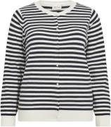 Wasabiconcept Washanti 4 Kvinde 6910c Navy Combi Cardigans Str 42/44 -...