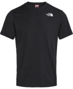 The North Face M s/s red box tee tnf Black Mand Sort Kortærmede T-shir...