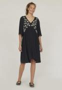 SisterS Point Inzadr Kvinde Black/bamboo Midi Kjoler Str XS - hos Maga...