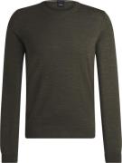 BOSS Lenop Mand Open Green Sweaters Str L - hos Magasin